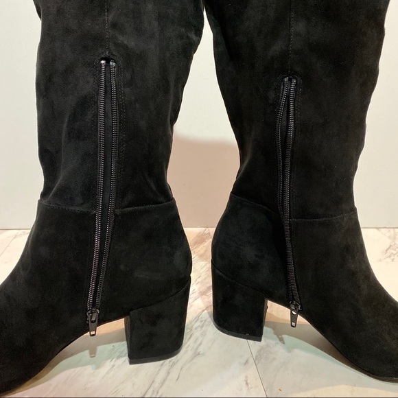Charles Charles David Harbor Black Heeled Boot 9M - Picture 10 of 12